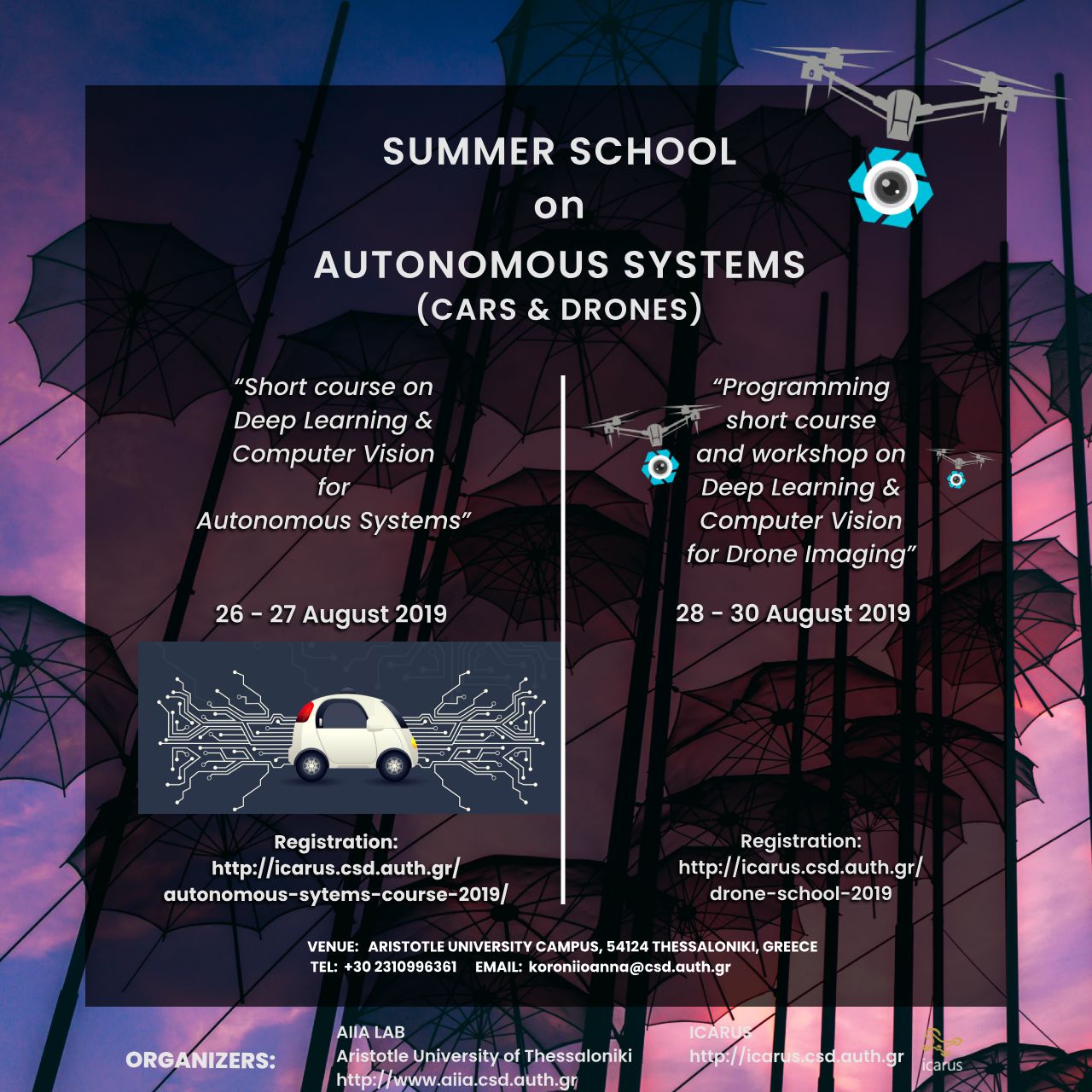Αfisa_Summer_ School_Autonomous_ Systems_2019